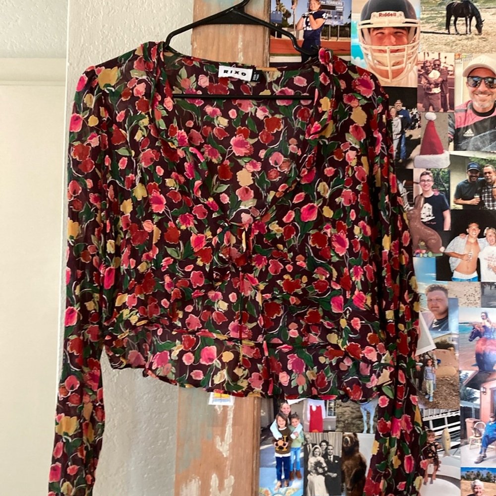 RIXO blouse.